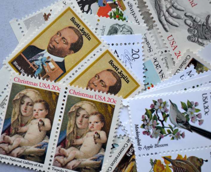 $ 68.80 Face Value 20 Cent  Mint US Stamps