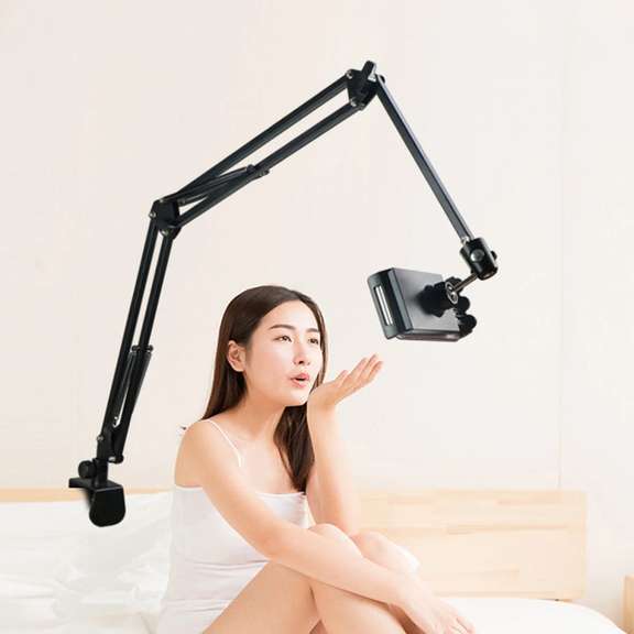 Aluminum Gimbal Lazy Long Arm Phone Holder