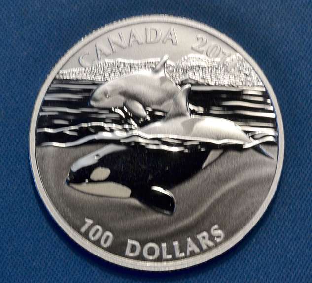 2016 Canada $100 Silver Orca