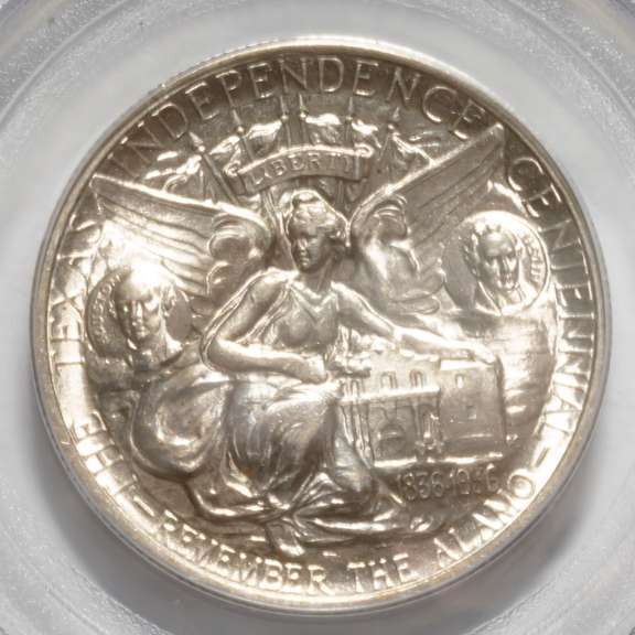 Texas 1934 PCGS MS 63 Comm Half