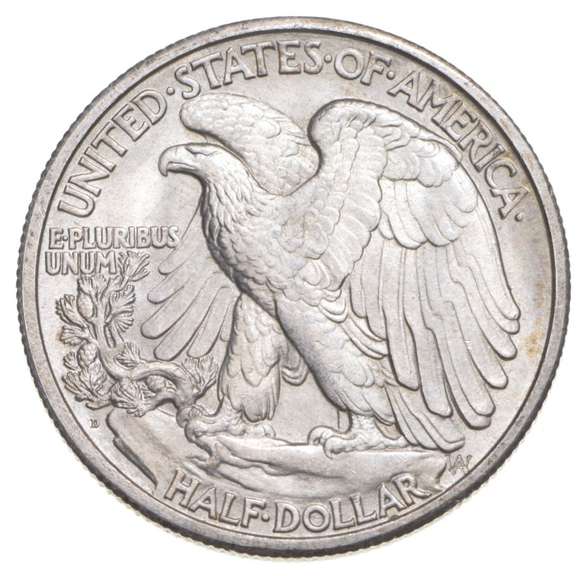 1929-D Walking Liberty Half Dollar