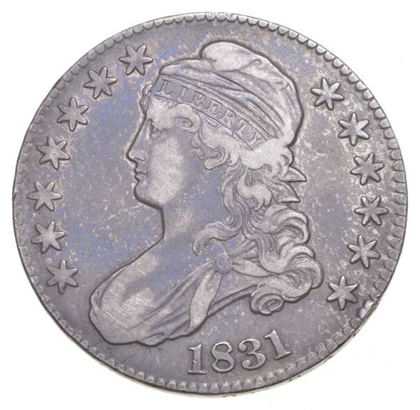 1831 Capped Bust Half Dollar