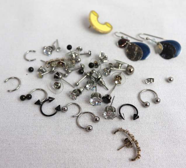 Group Lot of Mis Earrings and Body Jewelry
