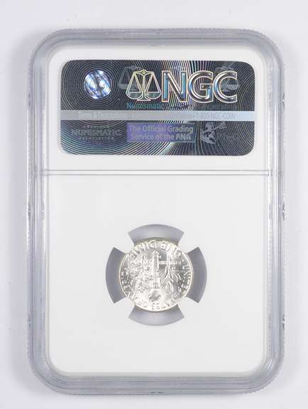MS66* 1964-D Roosevelt Dime - STAR GRADE MONSTER TONING - Graded NGC