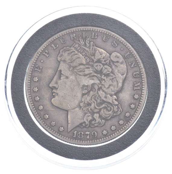 1879-CC Morgan Silver Dollar