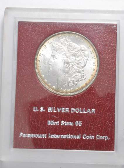 MS65 1883 Morgan Silver Dollar - Graded PICC
