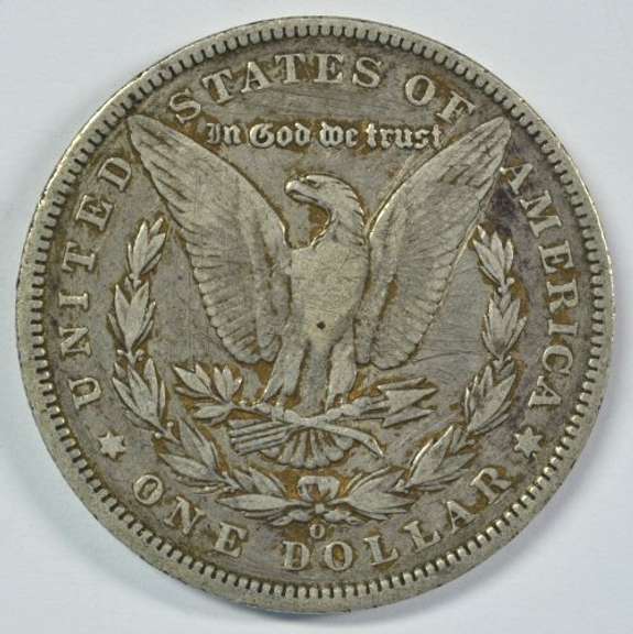 Very sharp 1894-O Morgan Silver Dollar. Better date