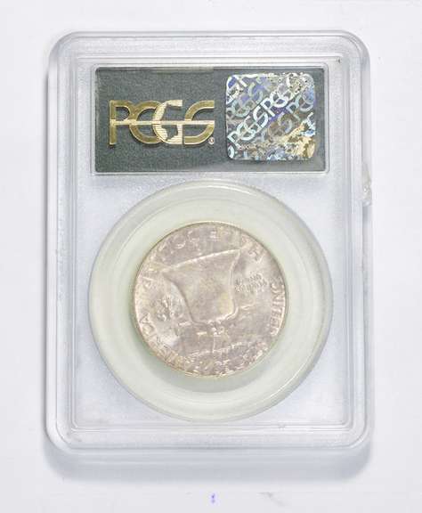 MS65 1957 Franklin Half Dollar - OGH - Graded PCGS