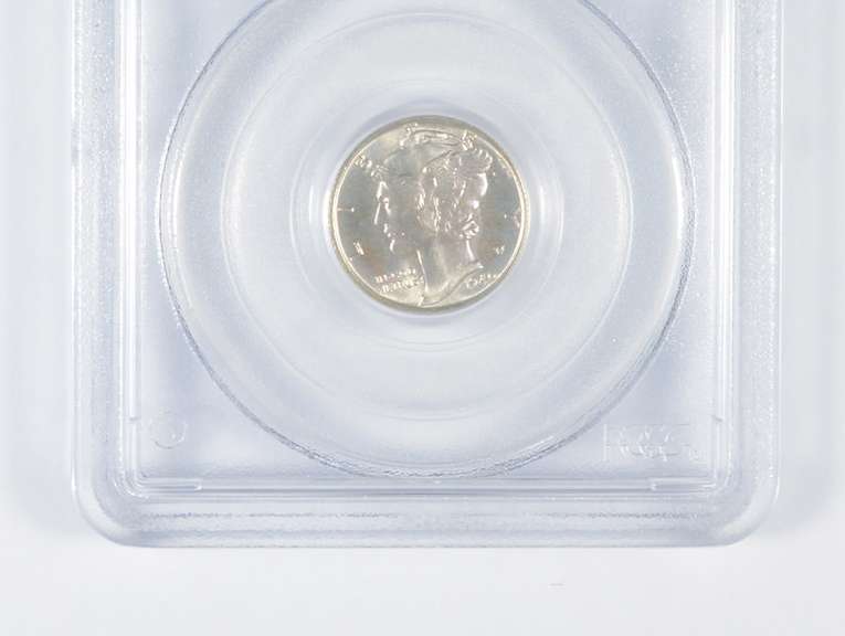 MS66 FB 1940-S Mercury Silver Dime - CAC - Graded PCGS