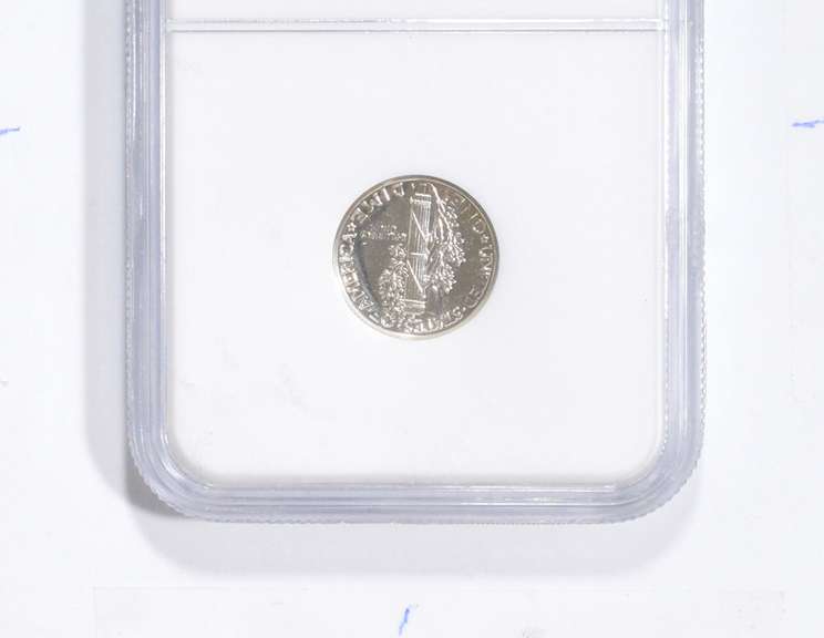 PF66 1940 Mercury Silver Dime - CAC - Graded NGC