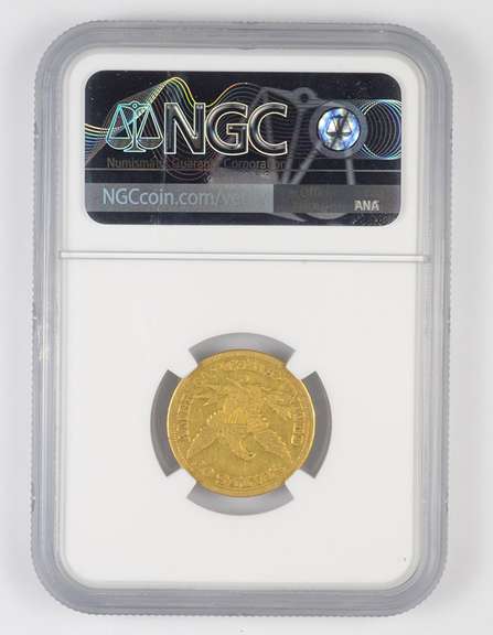 VF35 1847-C $5 Liberty Head Gold Half Eagle - Graded NGC
