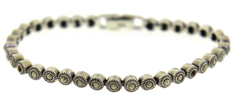 Sterling Silver Marcasite Bracelet