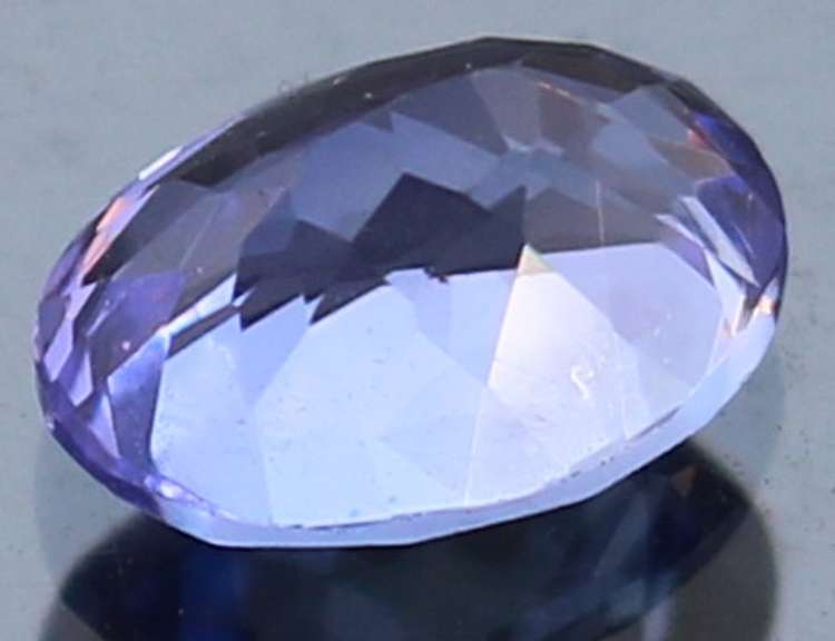 Vivid 1.5ct violet blue Tanzanite