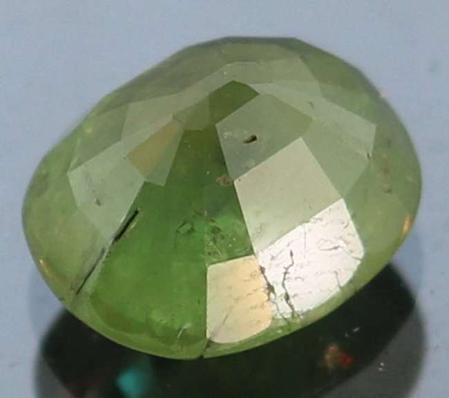 Super rare rich green 4.32ct untreated Demantoid garnet