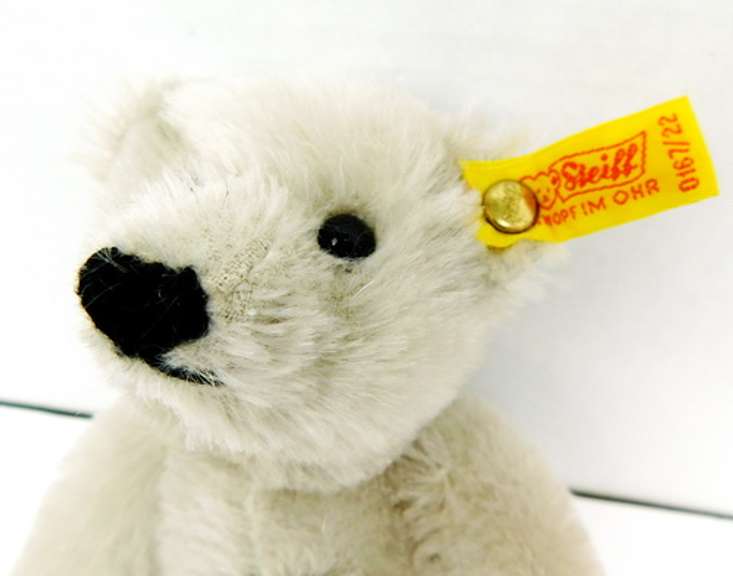 Vintage Steiff 1906 Replica Mohair 8 Inch Teddy Bear