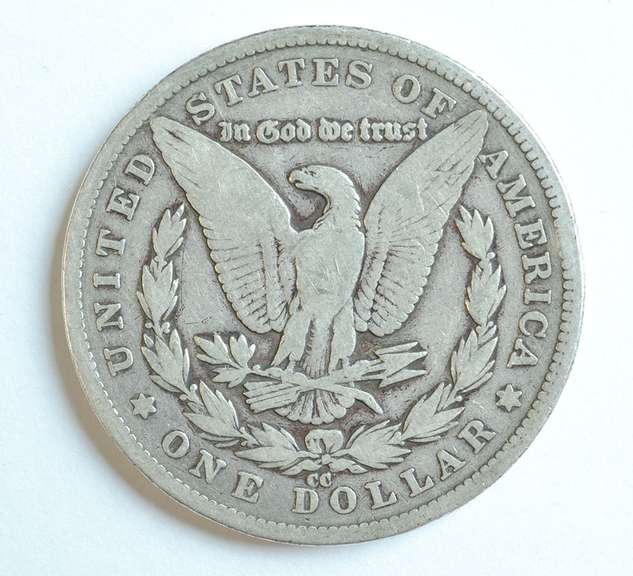 1879-CC Morgan Silver Dollar, Circ
