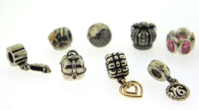 Sterling Silver Pandora Charms