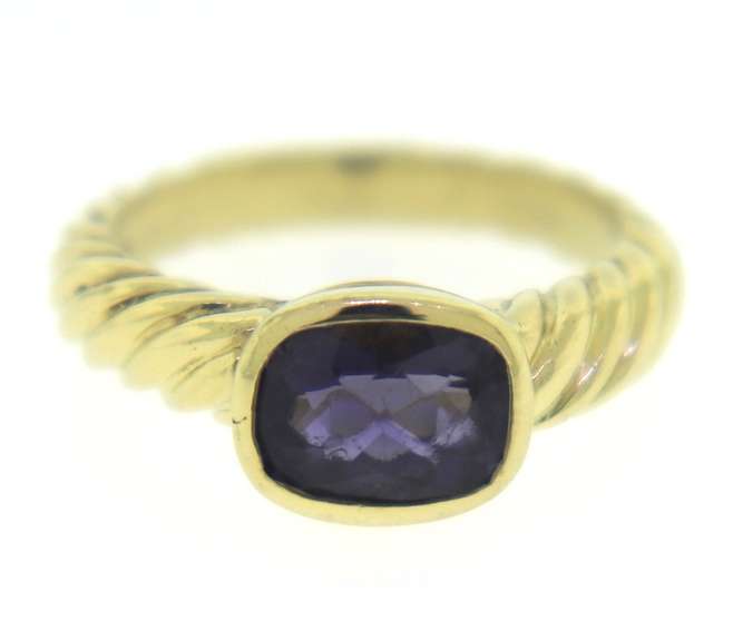 David Yurman lolite Ring
