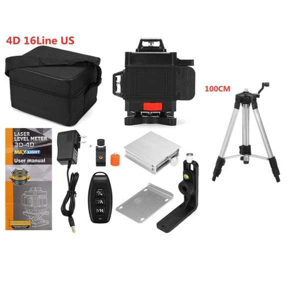 16 Line Green Light Laser Level Digital Self Leveling