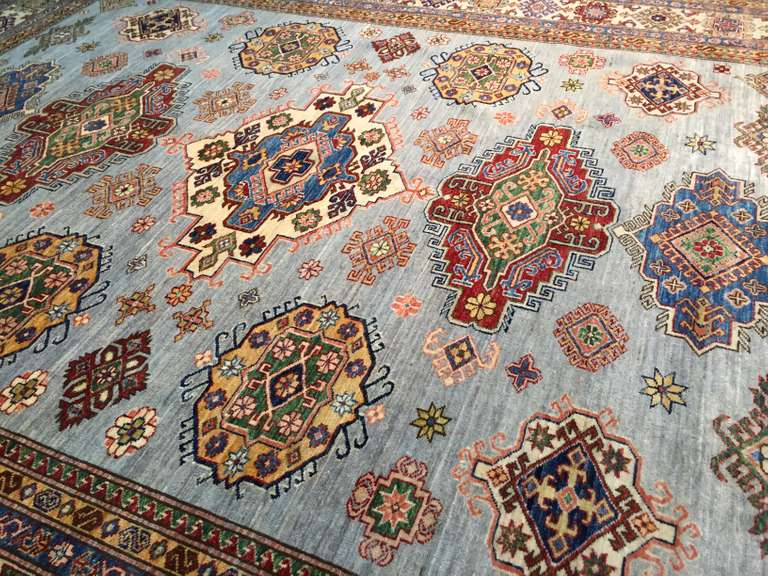 STUNNING FINE SUPER KAZAK  RUG 8.2x10