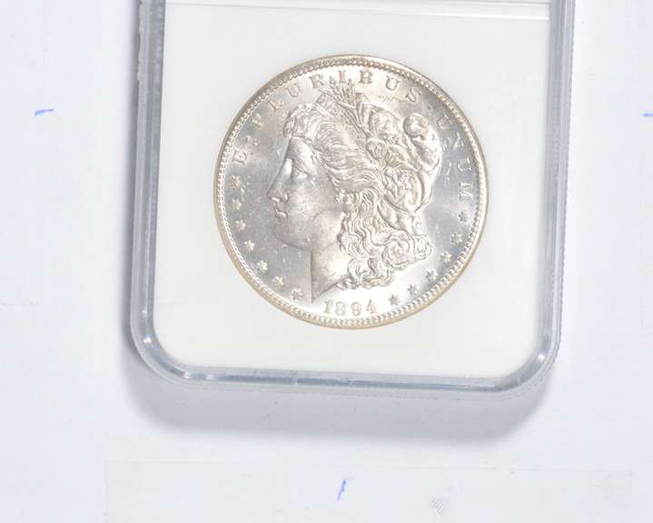 MS62 1894-S Morgan Silver Dollar - Graded NGC