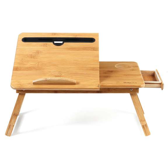 Wooden Laptop Desk Portable Folding