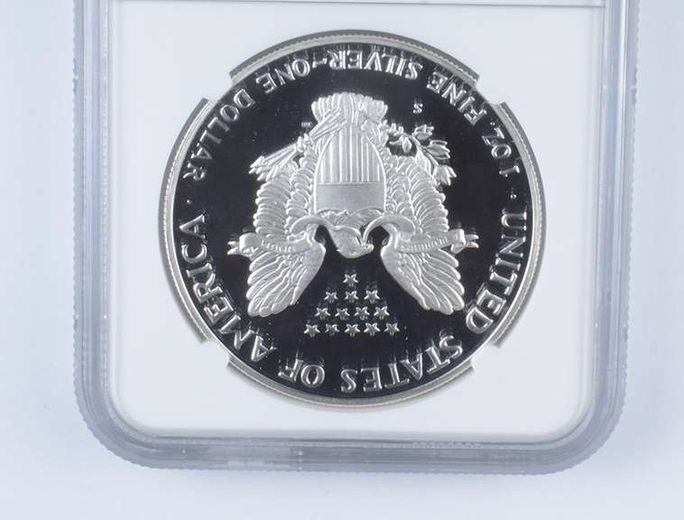 PF70 UCAM 1989-S American Silver Eagle - Graded NGC