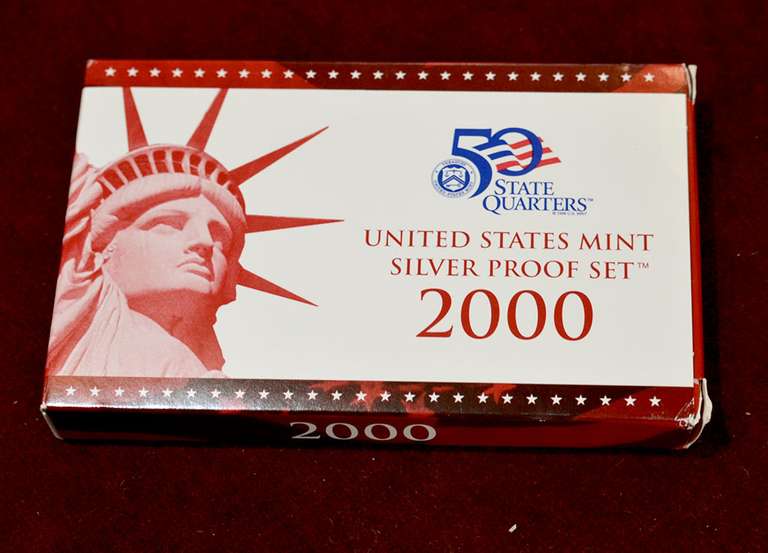 2000-S US Silver Proof Set