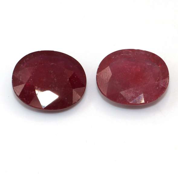 +30ctw Ruby Pair