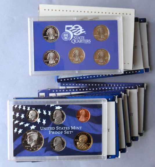 2000- 2007  US Proof Sets