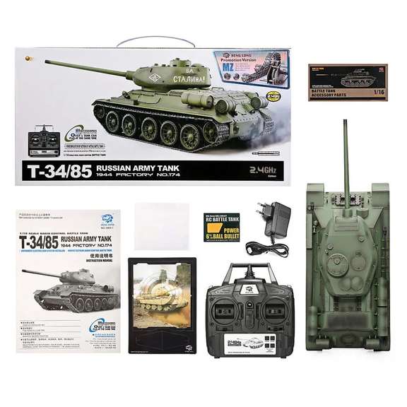 RC Tank RTR 2.4G 320-Degree Rotating Turret