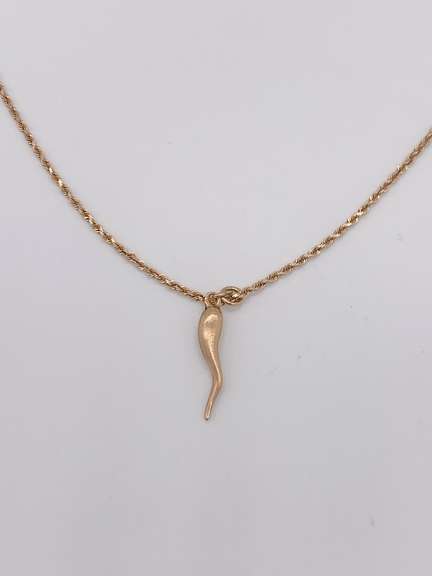 14kt Yellow Gold Pendant Necklace