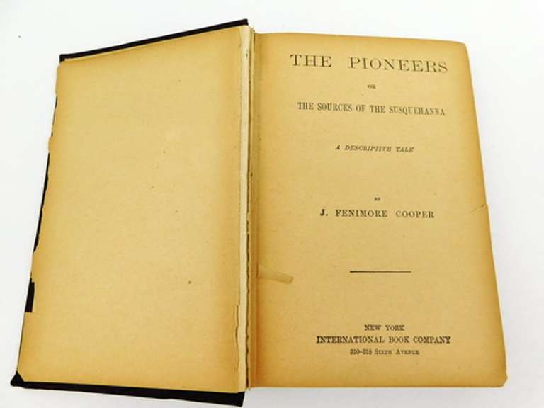 1831 The Pioneers of the Susquehanna Antique Book
