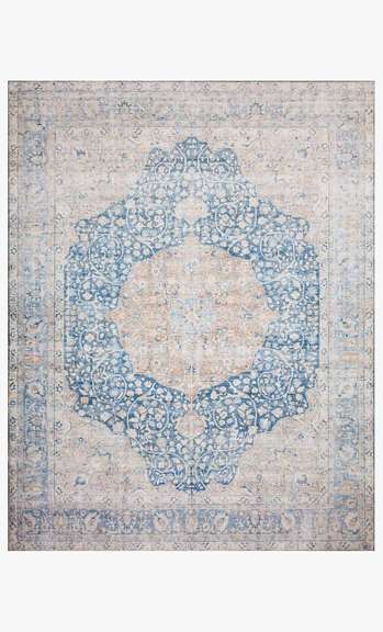 STUNNING ENGINEERED VINTAGE PERSIAN RUG 8x10