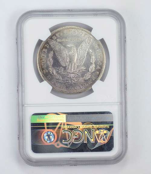 AU58 1895-O Morgan Silver Dollar - Graded by NGC