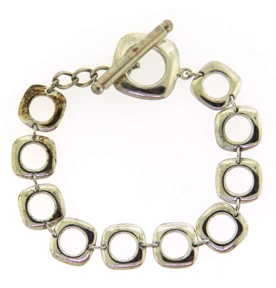 Tiffany & Co Cusion Link Toggle Bracelet