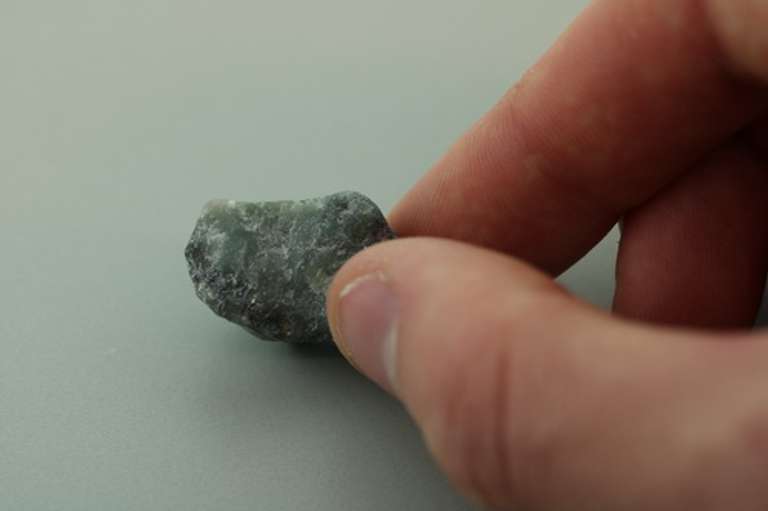 Eye catching 30.86ct raw Emerald in matrix