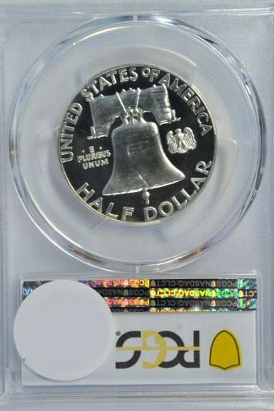 Superb Gem PRF 1956 Ty 2 Franklin Half Dollar. PCGS MS67