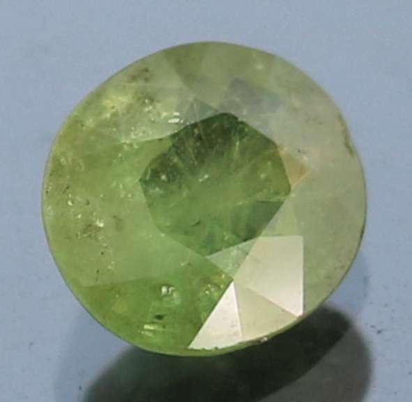 Super rare rich green 1.53ct untreated Demantoid garnet