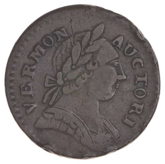 1787 Vermont Post-Colonial Copper - RR-13