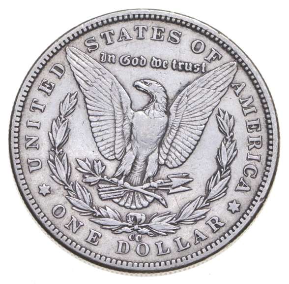 1889-CC Morgan Silver Dollar