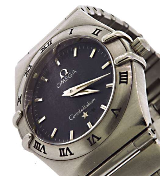 Ladies Stainless Steel Omega Constellation Watch