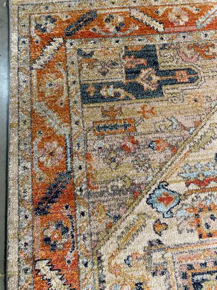 MAGNIFICENT VINTAGE REPRODUCTION RUG 6x8