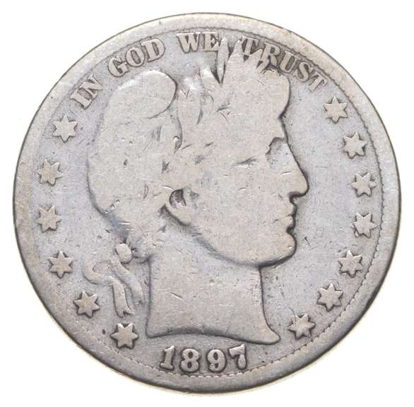 1897-O Barber Half Dollar