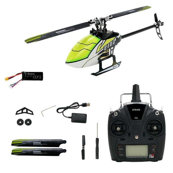 6CH 3D6G Dual Brushless Flybarless RC Helicopter RTF