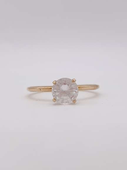 14kt Gold CZ Ring