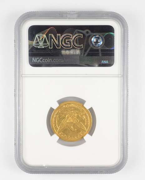 XF40 1858-C $5 Liberty Head Gold Half Eagle - Graded NGC