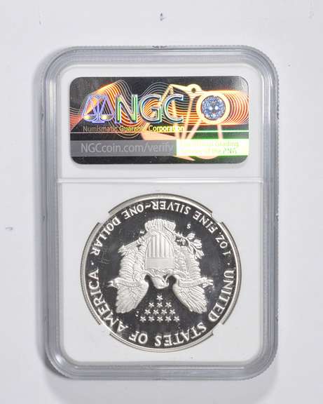 PF70 UCAM 1987-S American Silver Eagle - Graded NGC