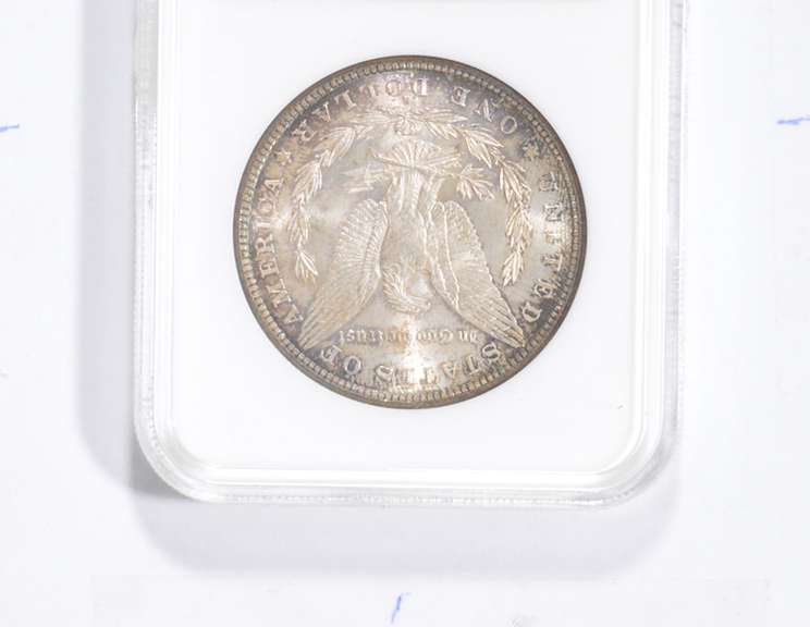 MS64 1885-S Morgan Silver Dollar - CAC - Graded NGC