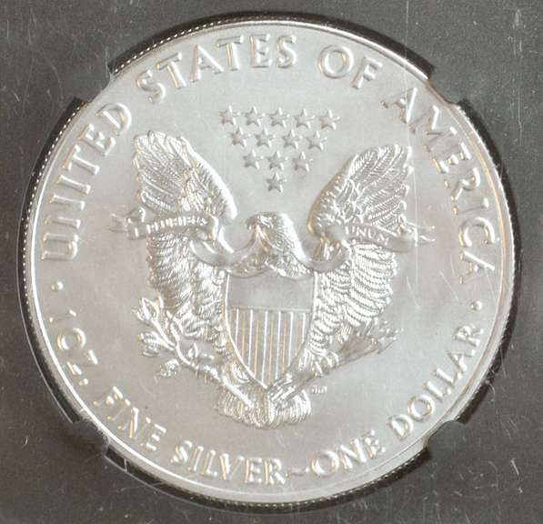 2017 MS69 Silver Eagle, NGC